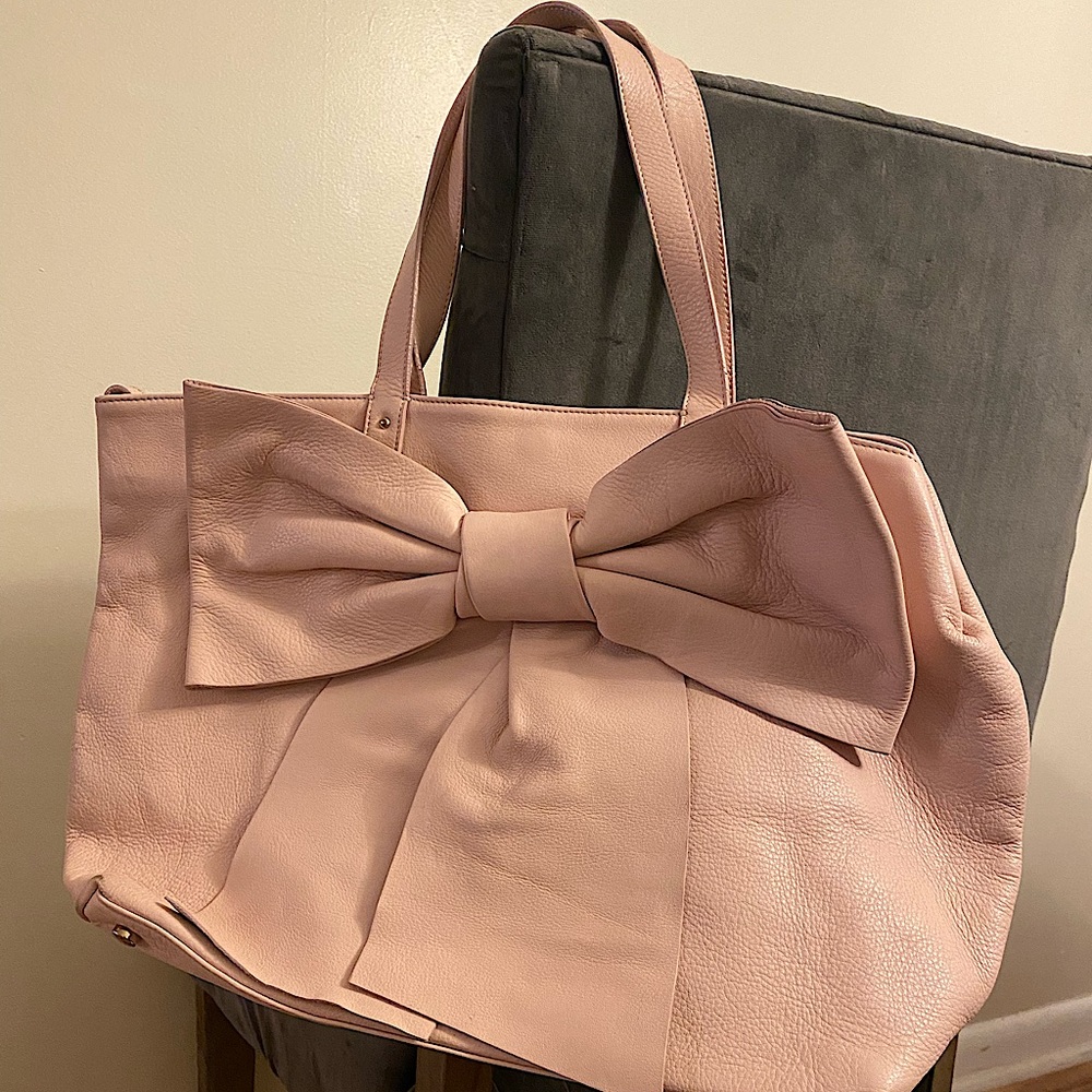 Red Valentino Pink Leather Handbag. Excellent Condition.